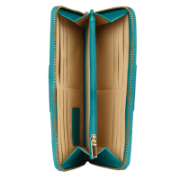 Купить Кошелёк Cross Kelly Wall, кожа наппа, тёмно-бирюзовый, 19,5x10,2x2 см арт. AC928287_1-28