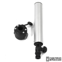 Купить Держатель спиннинга торцевой на леер быстросъемный, алюминий арт. 030640T