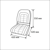 Купить Сиденье мягкое Special High Back Seat, белое арт. 76236W