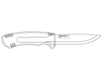 Купить Нож Morakniv Tactical Black SRT, нержавеющая сталь, черный клинок, 29375 арт. 29375