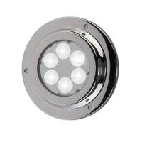 Купить Светильник светодиодный подводный, нержавеющая сталь, свет белый арт. E019018