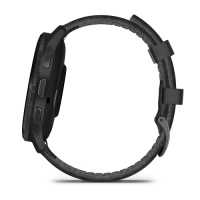Купить GARMIN VENU 3 Slate stainless steel bezel with black case and black leather band 010-02784-52 арт. 010-02784-52