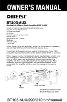 Купить 2-х канальный усилитель с AUX арт. BT103-AUX