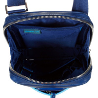 Купить Сумка Piquadro Blue Square, синяя, 16x22x4,5 см арт. CA3084B2/BLU2