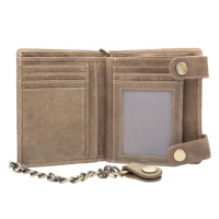 Купить Бумажник Klondike Tim Bike, коричневый, 10,5x12,5x2,5 см арт. KD1027-02