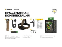 Купить Мультифонарь Armytek Wizard C2 Pro Magnet USB Sand, Белый свет, 2500 лм арт. F08701CS