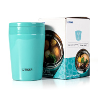 Купить Термоконтейнер для первых или вторых блюд Tiger MCL-A038 Mint Blue, 0.38 л (цвет - мятно-голубой) арт. MCL-A038 AM
