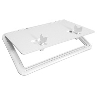 Купить Крышка рундука 350х600 белая пластмасса арт. 6378_350x600