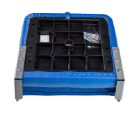 Купить Кресло складное мягкое ECONOMY низк спинк, синий (упаковка из 2 шт.) арт. 1040621_pkg_2