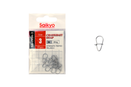 Купить Застежка Saikyo SA-209N-3 - 10 шт арт. SA-209N-3