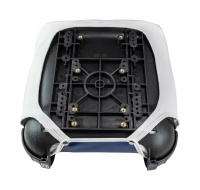 Купить Кресло складное, цвет белый/синий (упаковка из 16 шт.) арт. C12510WL_pkg_16