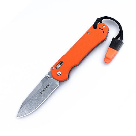 Купить Нож Ganzo G7452-WS оранжевый, G7452-OR-WS арт. G7452-OR-WS