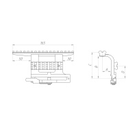 Купить Кронштейн 076 высокий на Тигр (с планкой пикатинни) арт. 28443