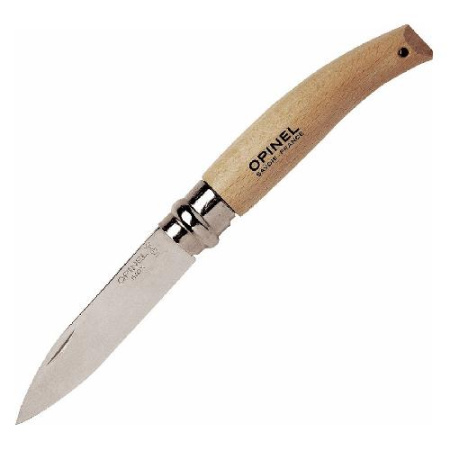 Купить Нож Opinel №8 садовый, нержавеющая сталь, коробка, 133080 арт. 133080