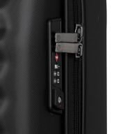 Купить Чемодан WENGER Lumen, черный, поликарбонат, 40 x 20 x 55 см, 32 л арт. 604336