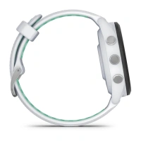 Купить GARMIN FORERUNNER 265S, Black Bezel with Whitestone Case and Whitestone/Neo Tropic Silicone Band арт. 010-02810-54