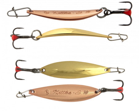 Купить Блесна вертикальная ECOPRO Killka  - S, 30мм, 2г,G/C арт. EPVJKL30GC