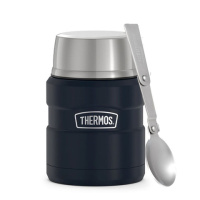 Купить Термос для еды Thermos с ложкой SK3000 MMB (0,47 литра), синий арт. 562876