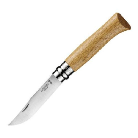 Купить Нож Opinel №8, нержавеющая сталь, дубовая рукоять в картонной коробке, 002021 арт. 002021