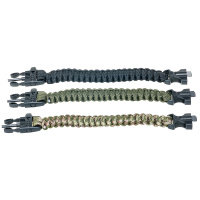 Купить Tramp браслет выживальщика (свисток, огниво/2 метра паракорда) (черный) арт. TRA-232