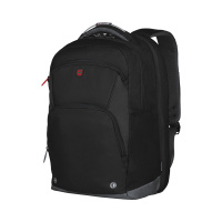 Купить Рюкзак WENGER Buffer 16", черный, полиэстер/нейлон, 32 x 23 x 45 см, 21 л арт. 604970