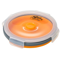 Купить Tramp Контейнер складной с крышкой-защелкой 800 мл, TRC-087, оранжевый арт. TRC-087