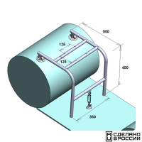 Купить Стойка для сиденья с бортовым креплением в НЛ АМГ5 арт. 050204T