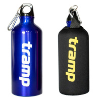 Купить Tramp Бутылка алюминиевая в чехле 0.6 л, TRC-033, синий арт. TRC-033