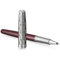 Купить Parker Sonnet Premium - Metal Red CT, ручка-роллер, F арт. 2119782