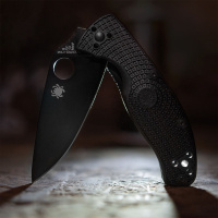 Купить Складной нож Spyderco Lightweight Tenacious Black арт. 010639