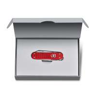 Купить Нож-брелок VICTORINOX Classic SD Precious Alox "Iconic Red", 58 мм, 5 функций, красный арт. 0.6221.401G
