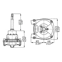 Купить Привод рулевой T-73NRFC невозвратный арт. T-73NRFC