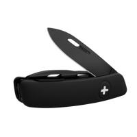 Купить Швейцарский нож SWIZA D03 AllBlack, 95 мм, 11 функций, черный (подар. упак.) арт. KNI.0033.1010