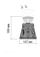 Купить Редуктор рулевой ZTS с механизмом наклона руля арт. 700044