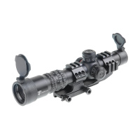 Купить Прицел оптический Veber Black Russian 1-4х24 RG загонник арт. 26245