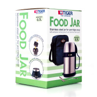 Купить Термос с широким горлом Tiger MCW-P071 Stainless, 0.7 л (цвет - стальной) арт. MCW-P071 XS