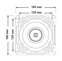 Купить Стойка под сиденье 178 мм (упаковка из 27 шт.) арт. C12573_pkg_27