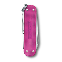 Купить Нож-брелок VICTORINOX Classic SD Alox Colors "Flamingo Party", 58 мм, 5 функций, лиловый арт. 0.6221.251G