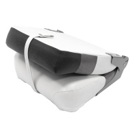 Купить Сиденье мягкое складное Premium High Back Boat Seat, бело-серое арт. 75128WGC