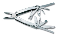 Купить Мультитул Victorinox SwissTool Spirit X, 105 мм, 26 функций, кожаный чехол арт. 3.0224.LB1