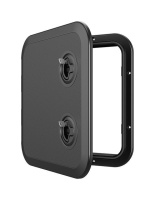 Купить Люк смотровой черный, SeaFlo, 370 х 375 мм арт. SFRE237037502