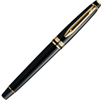 Купить Waterman Expert - Black GT, перьевая ручка, F арт. S0951640