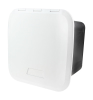 Купить Ящик врезной с крышкой; замком и ключом; 375х375х250 мм арт. SP2418