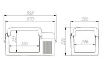 Купить Компрессорный автохолодильник Alpicool C20 арт. 16564