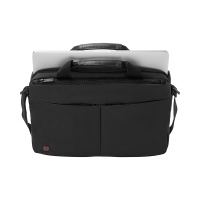 Купить Портфель для ноутбука 14'' WENGER, черный, нейлон / ПВХ, 39 x 8 x 26 см, 5 л арт. 601079