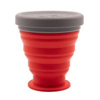 Купить Tramp Стакан силиконовый 200 мл, TRC-126, терракотовый арт. TRC-126