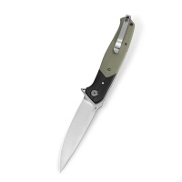 Купить Нож Bestech Swordfish сталь D2, рукоять G10 черно-бежевая арт. BG03B