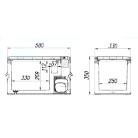 Купить Компрессорный автохолодильник Alpicool MK25 (12/24V) арт. 990249