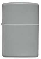Купить Зажигалка ZIPPO Classic с покрытием Flat Grey, латунь/сталь, серая, глянцевая, 38x13x57 мм арт. 49452