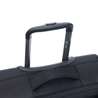 Купить Чемодан Torber Brosno, чёрный, нейлон 600D, 36,5х14х54 см, 32 л арт. T1901S-Black